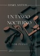 Un Tango Nocturno  piano sheet music cover